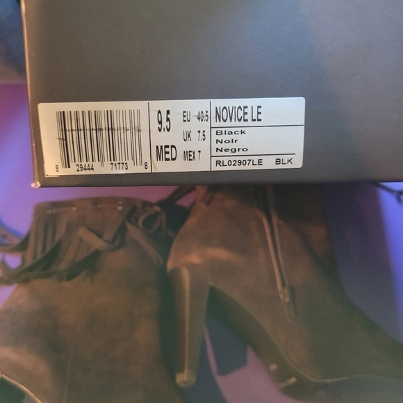 BROWN Suede Fringe Boots 👢 ✨️ - Picture 5 of 6